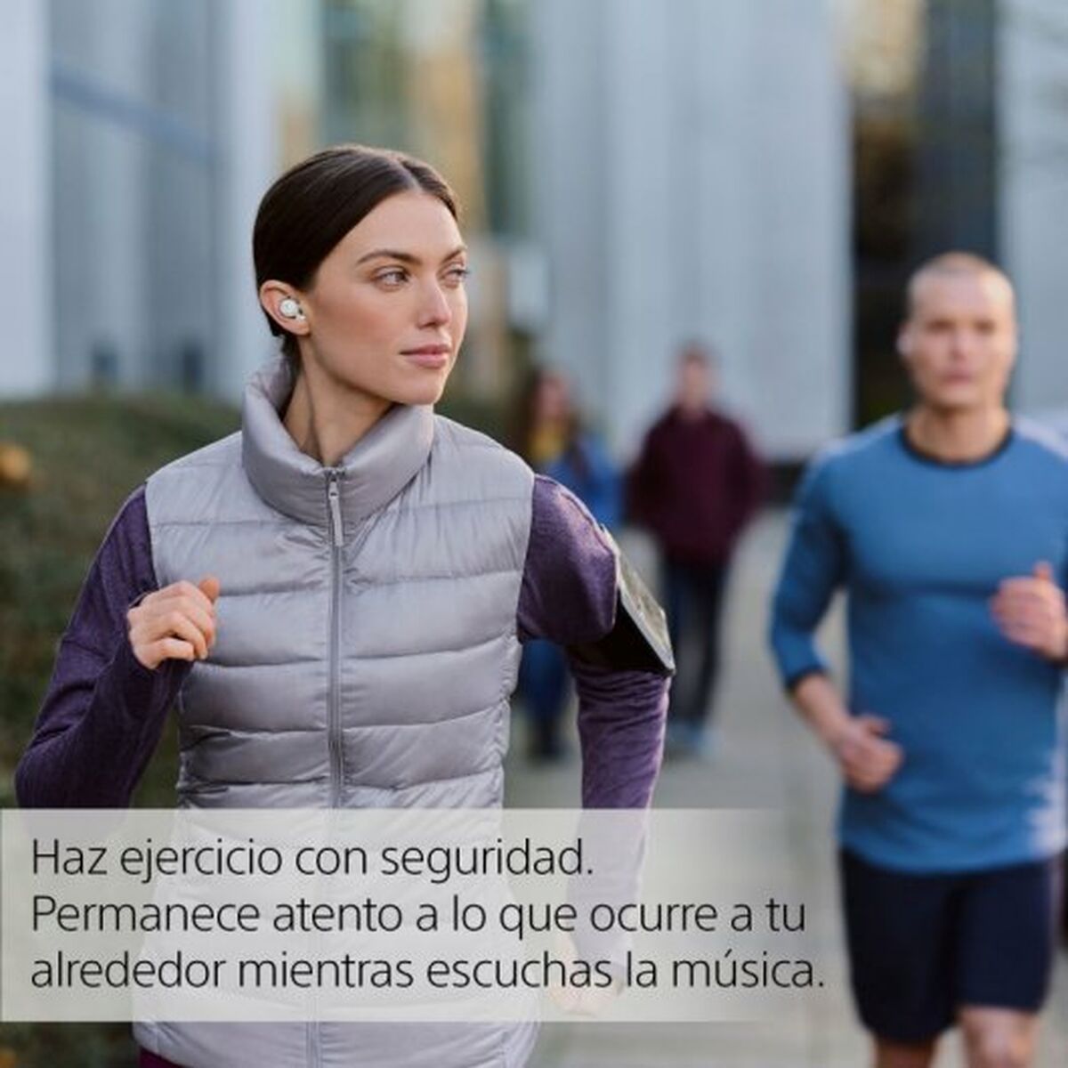 Auriculares Bluetooth Sony Linkbuds Blanco