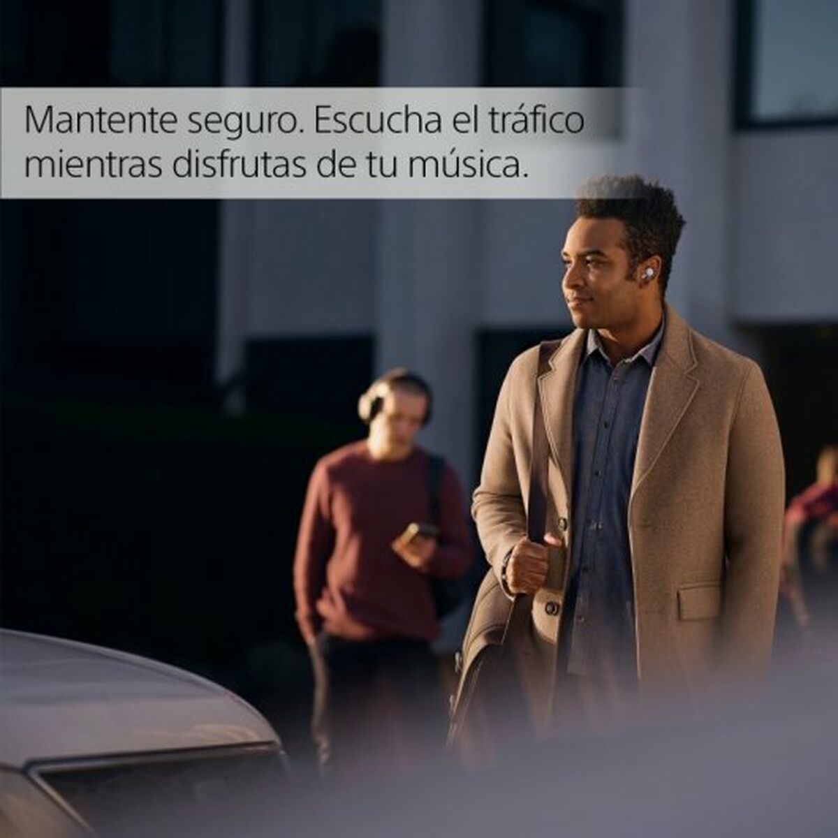 Auriculares Bluetooth Sony Linkbuds Blanco