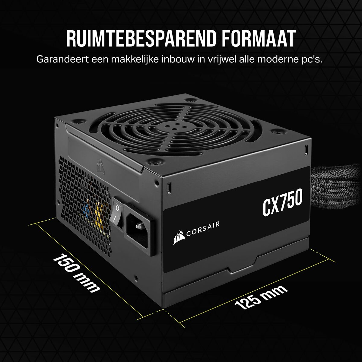 Fuente de Alimentación Corsair CP-9020279-EU ATX 750 W 80 Plus Bronze