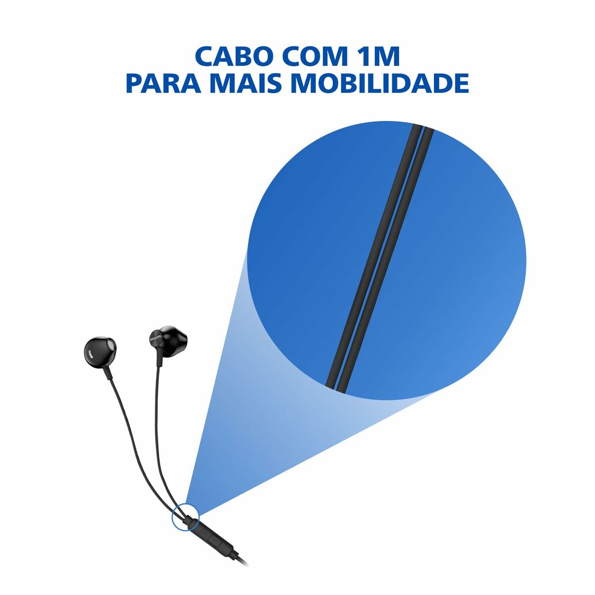 Auriculares Philips TAUE101BK/00 Negro