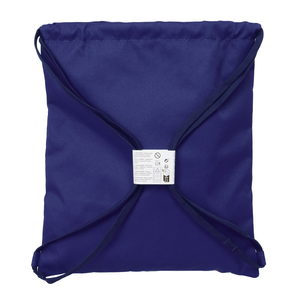 Bolsa Mochila con Cuerdas Atlético Madrid Azul Blanco Rojo 35 x 40 x 1 cm