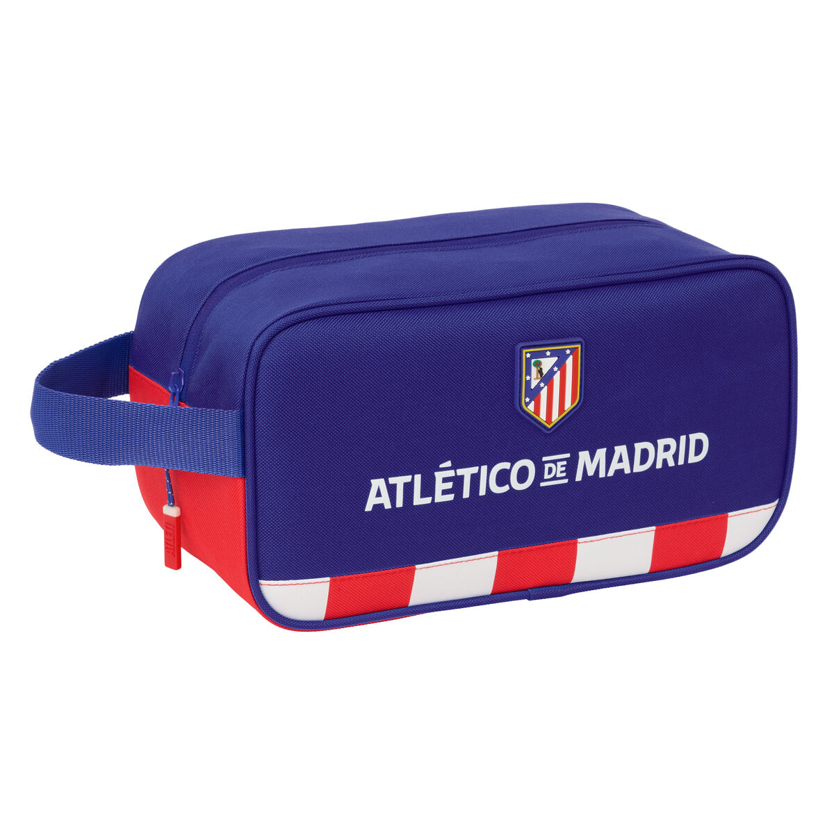 Zapatillero de Viaje Atlético Madrid Azul Blanco Rojo 29 x 15 x 14 cm