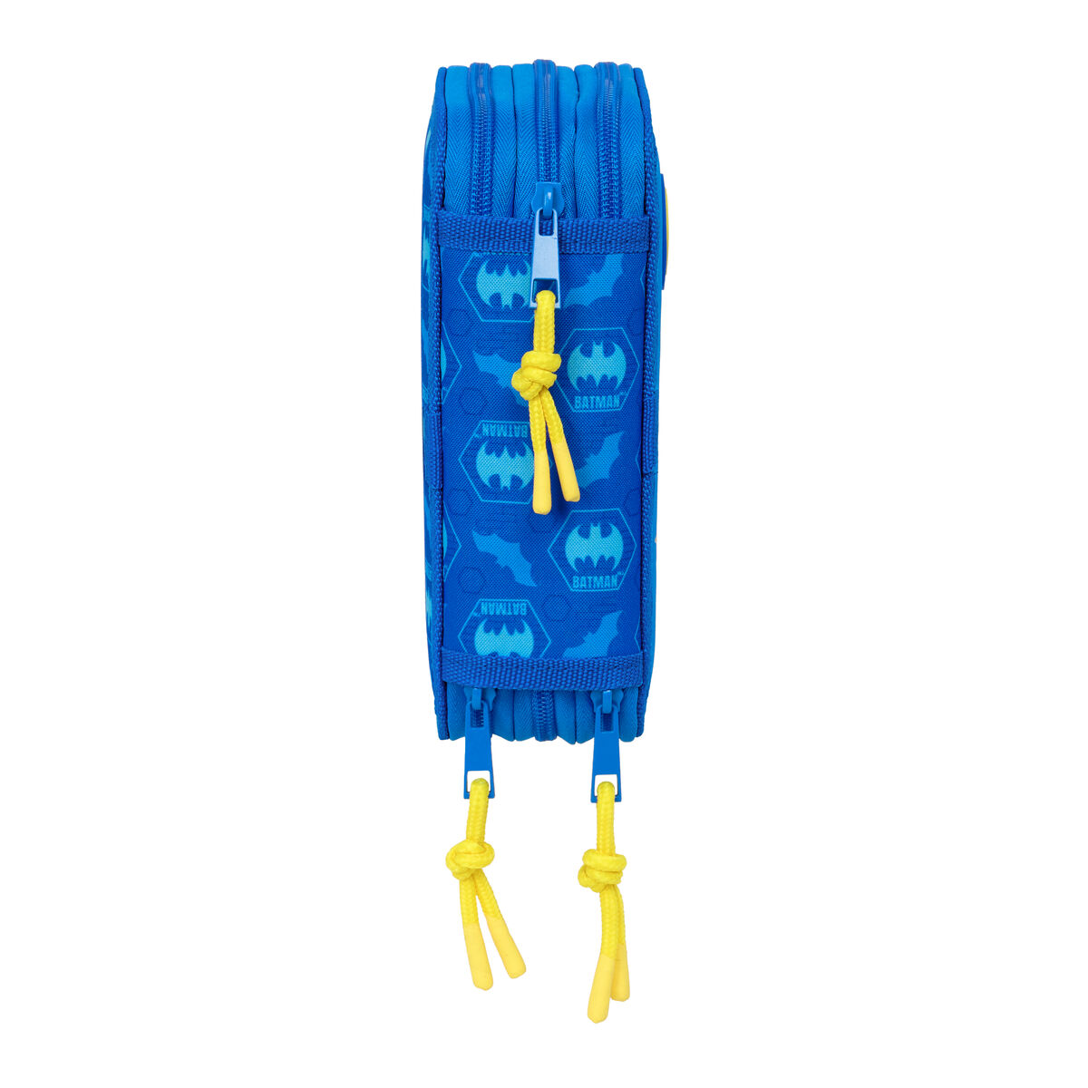 Plumier Triple Batman Azul 12,5 x 19,5 x 5,5 cm 37 Piezas