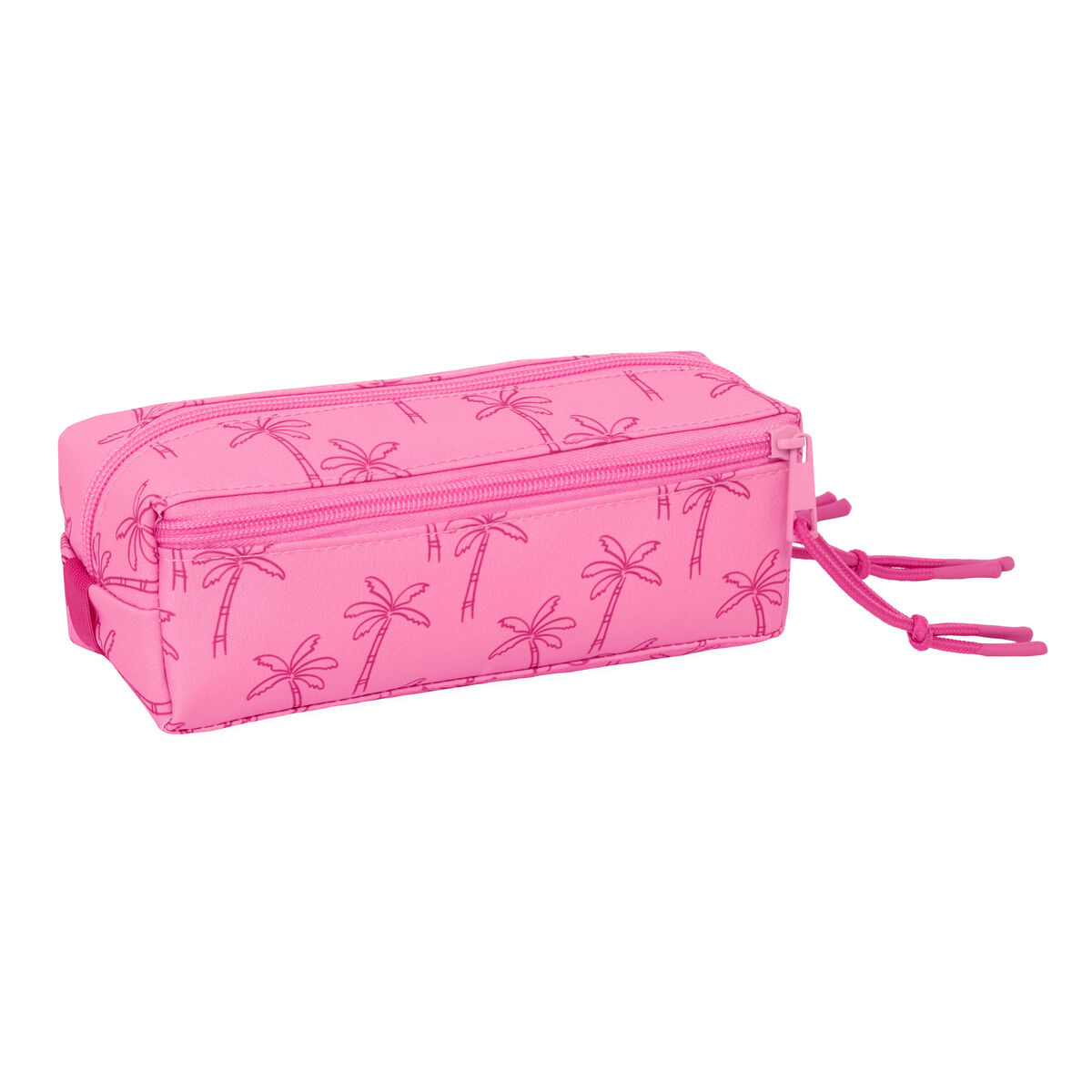 Portatodo Triple Lilo & Stitch Chill Rosa Menta 22 x 8,5 x 6 cm