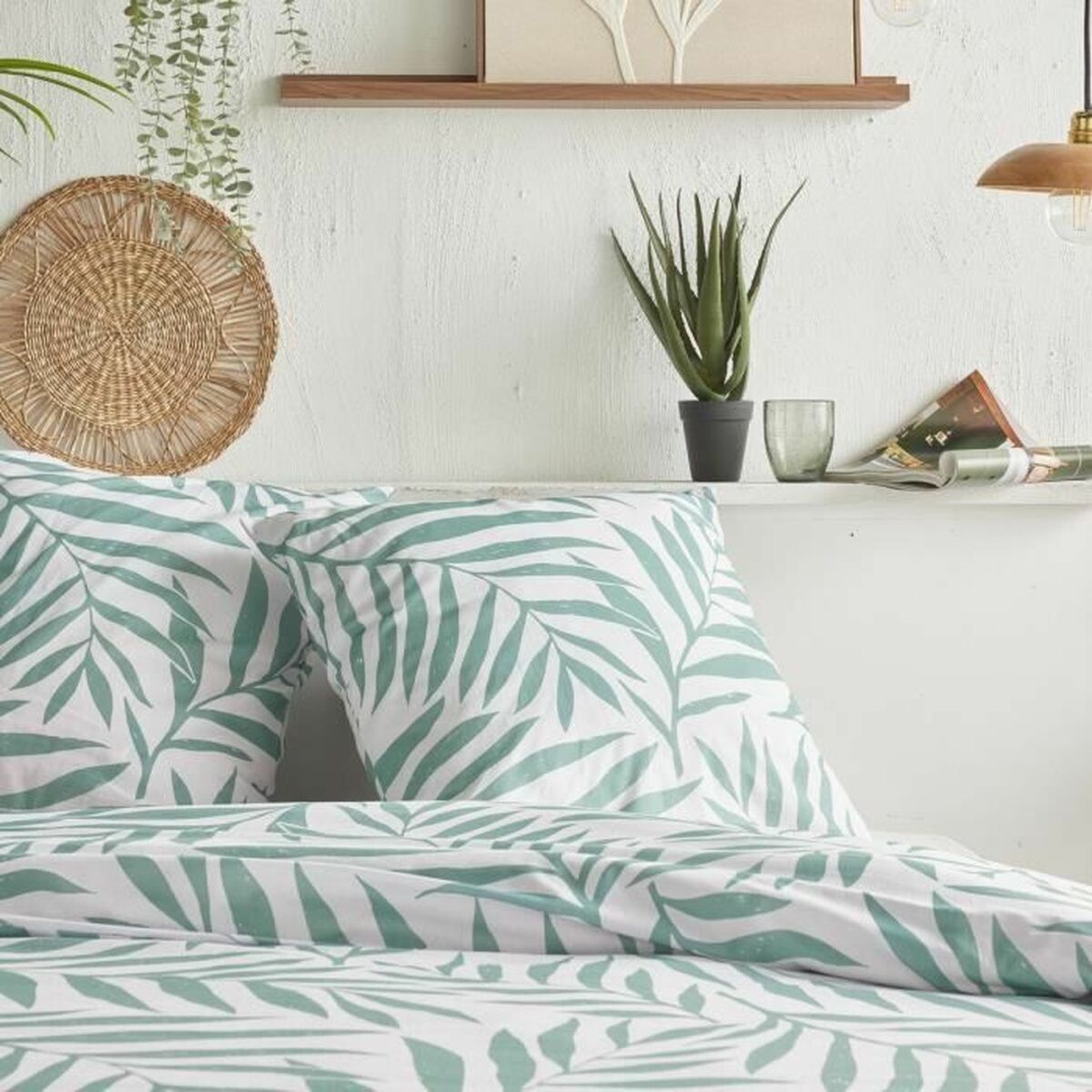 Juego de funda nórdica TODAY Blanco Cama de 180/200 2 Piezas