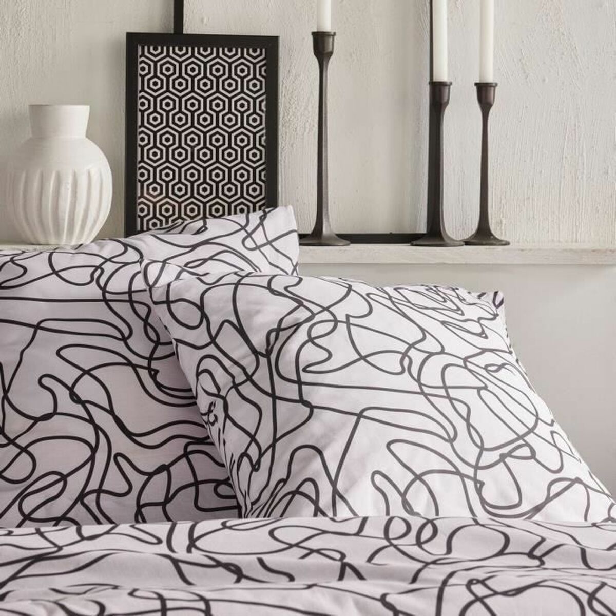 Juego de funda nórdica TODAY Blanco Cama de 180/200 2 Piezas