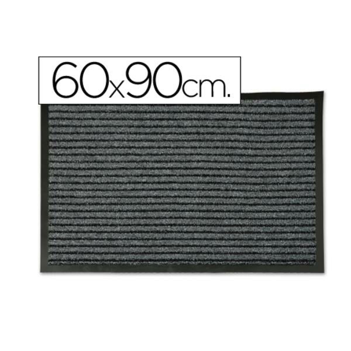 Alfombra Paperflow 12TEB60X90.02 Negro Goma