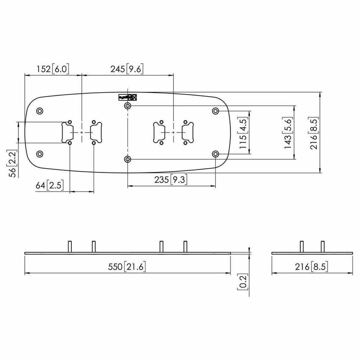 Soporte TV Vogel's 7327070