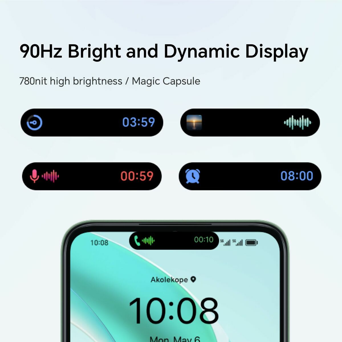 Smartphone Honor 5109BGFX 6,56" MediaTek Helio G85 8 GB RAM 4 GB RAM 128 GB Negro