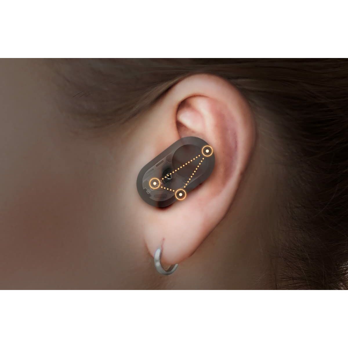 Auriculares Bluetooth con Micrófono Sony WF-1000XM3 Negro