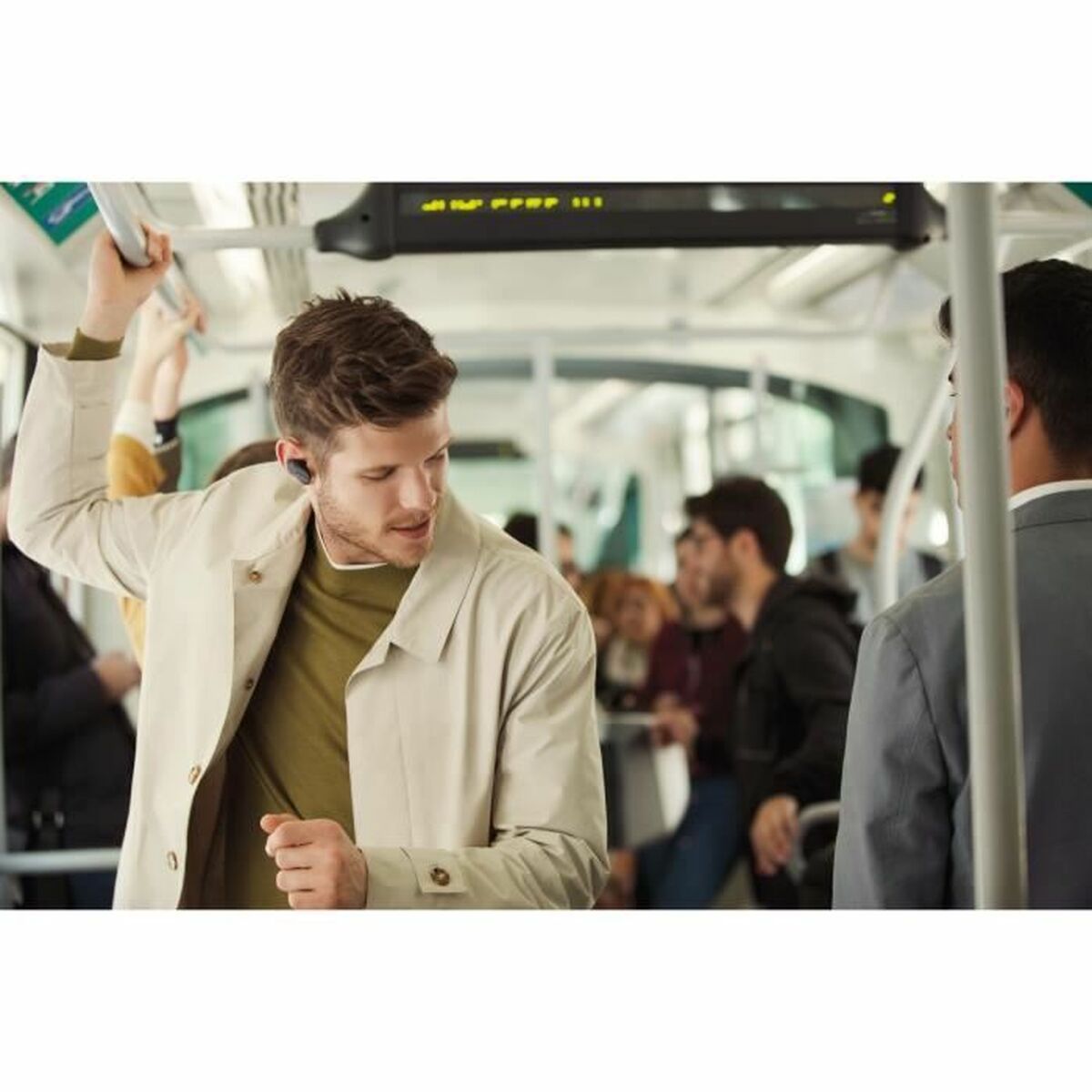 Auriculares Bluetooth con Micrófono Sony WF-1000XM3 Negro