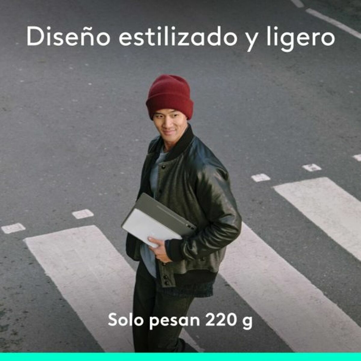 Teclado Logitech 920-012974 Blanco Gris QWERTY