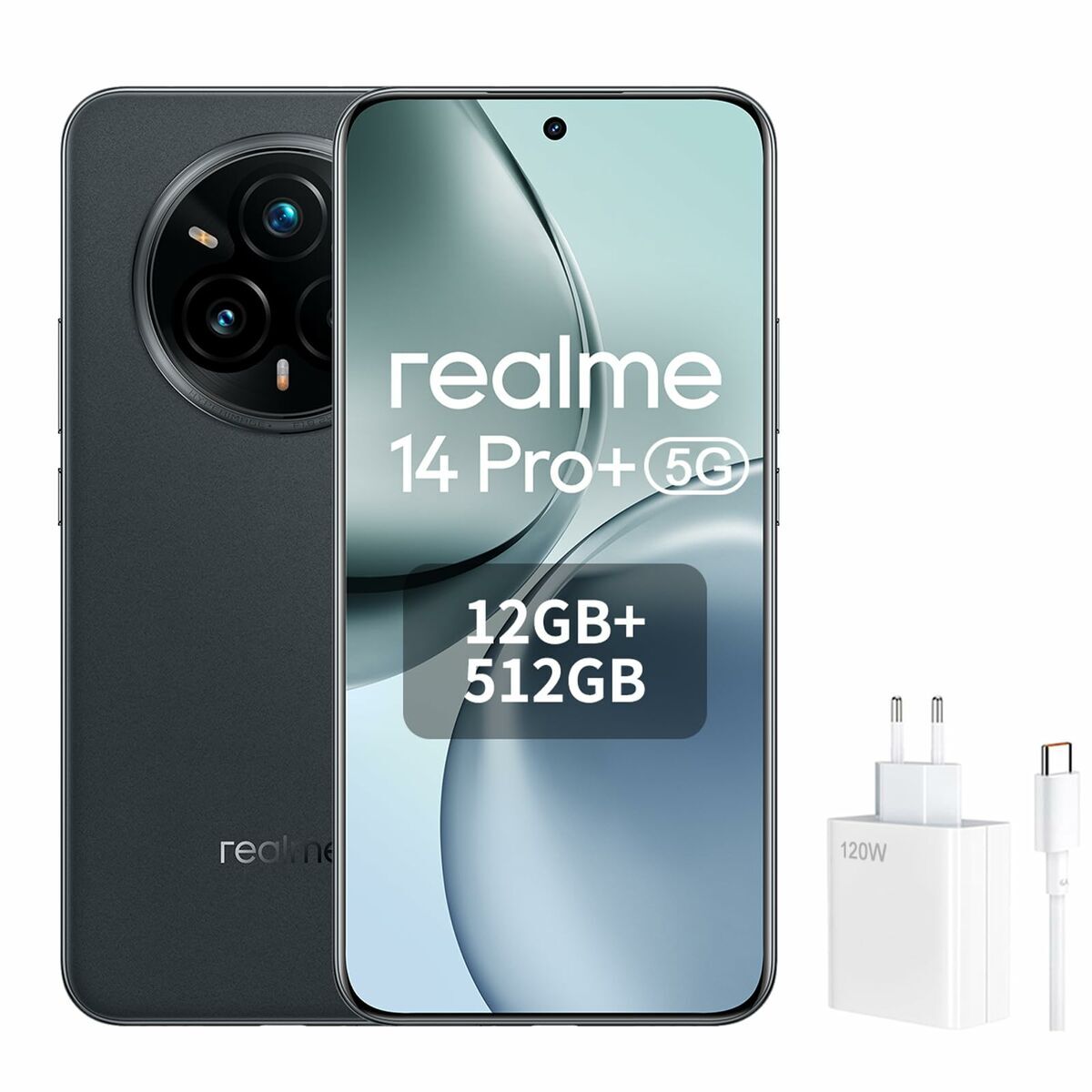 Smartphone Realme 631011004924 Octa Core 12 GB RAM 512 GB Gris
