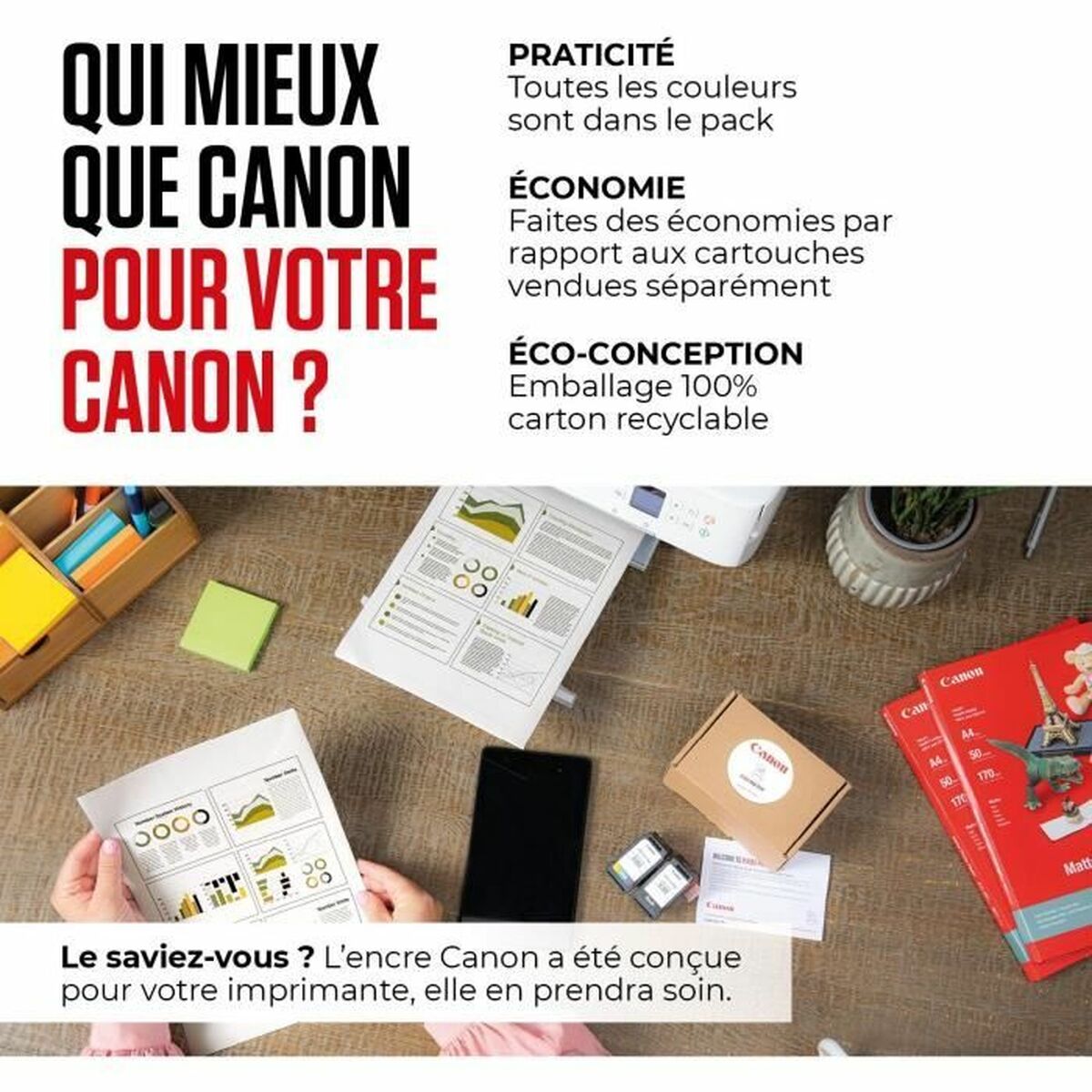 Cartucho de Tinta Original Canon Multicolor (4 Unidades)