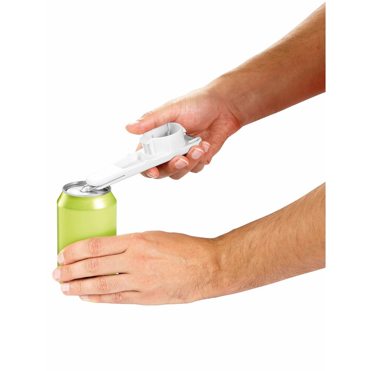 Abridor Multifunción Tescoma Presto Blanco Acero