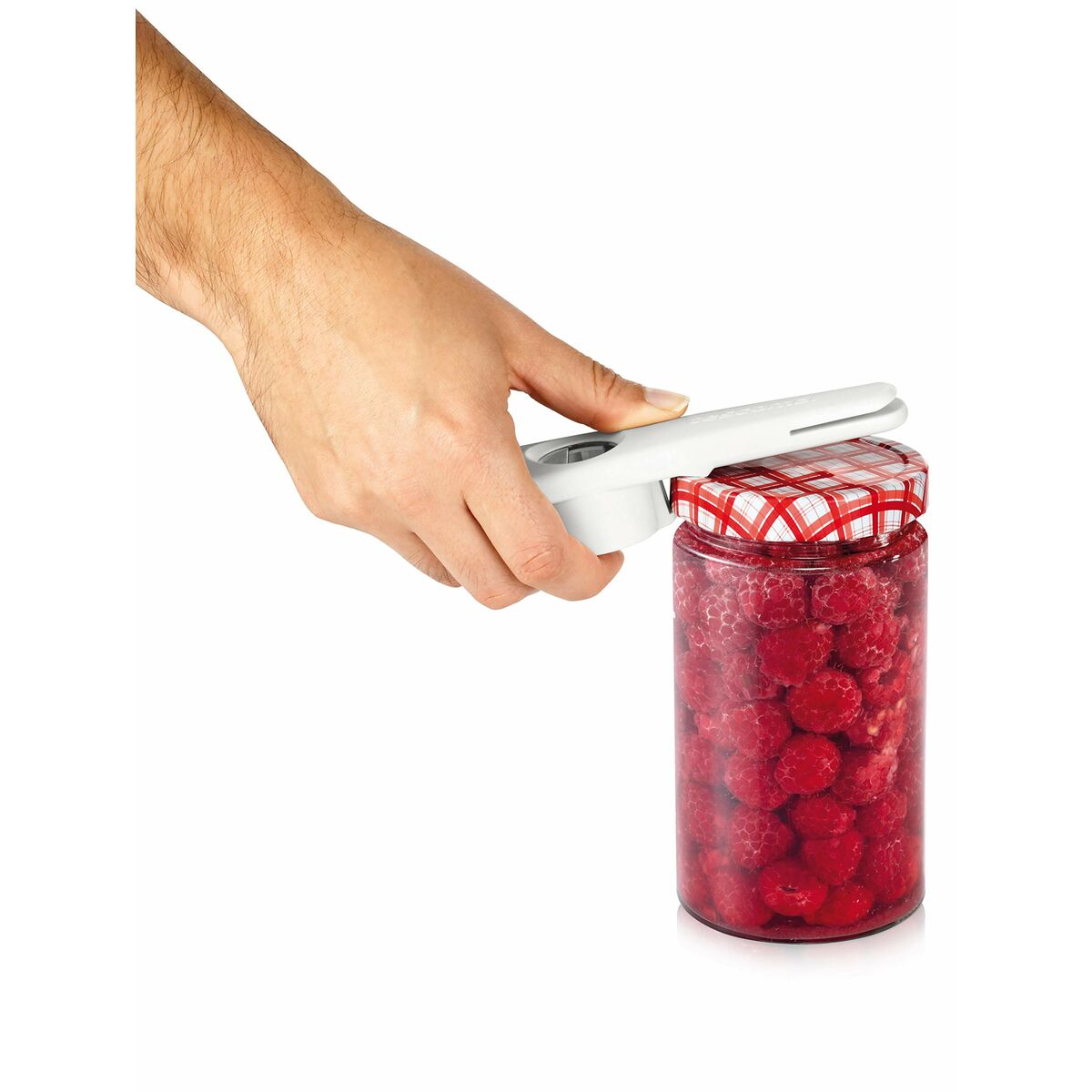 Abridor Multifunción Tescoma Presto Blanco Acero