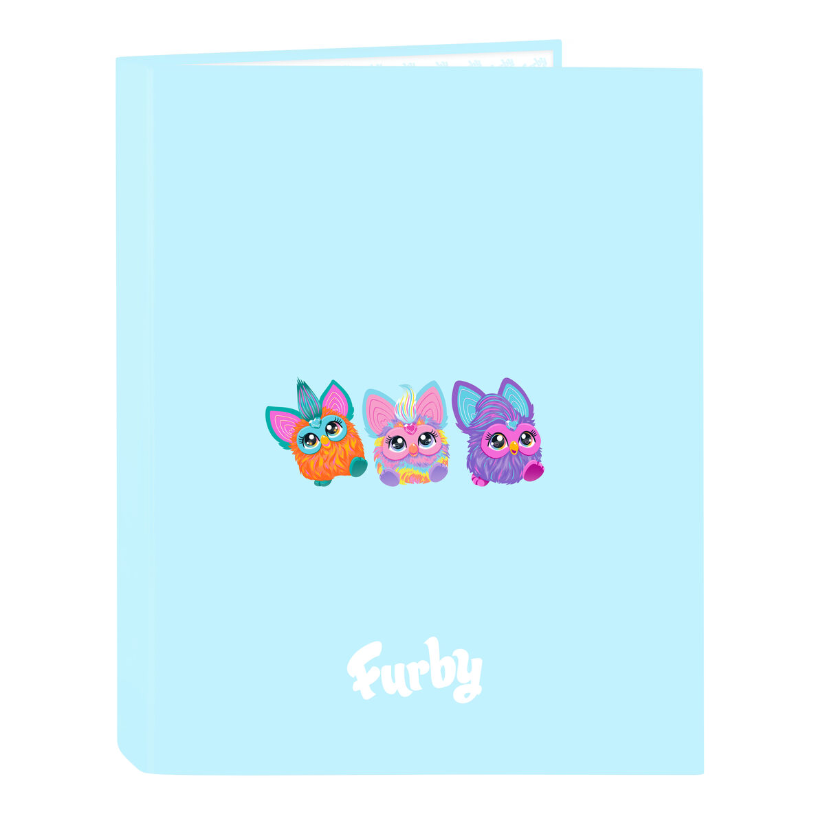 Carpeta Furby Azul cielo A4