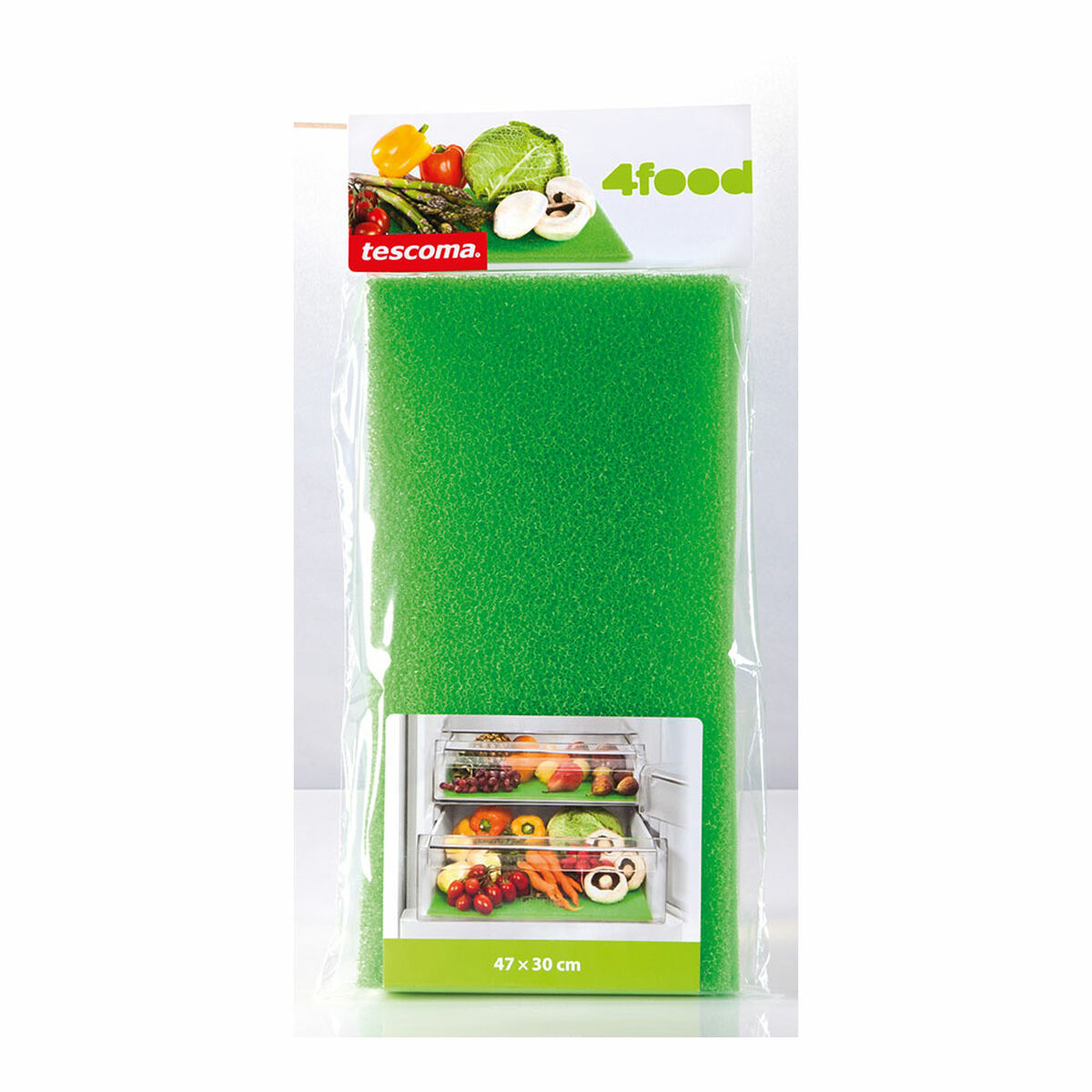 Alfombrilla Antideslizante Tescoma 4food 47 x 30 cm Verde Plástico