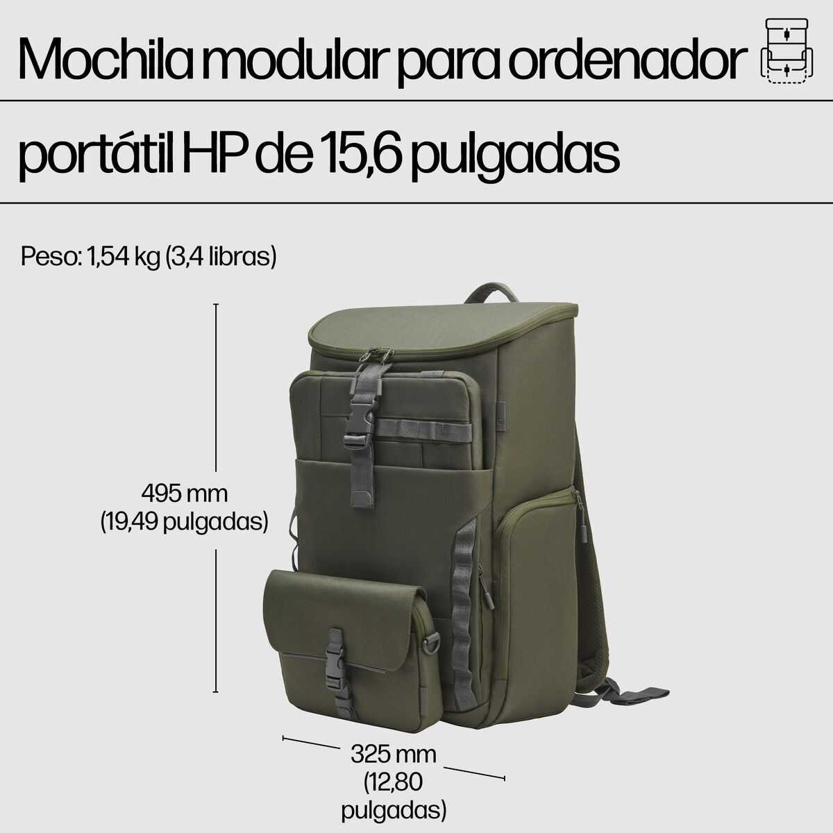 Maletín para Portátil HP 9J496AA