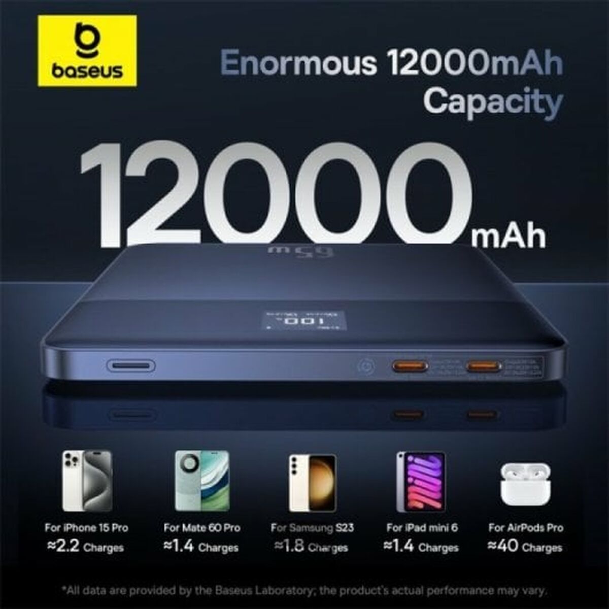 Powerbank Baseus P10063801S13-00 Plateado