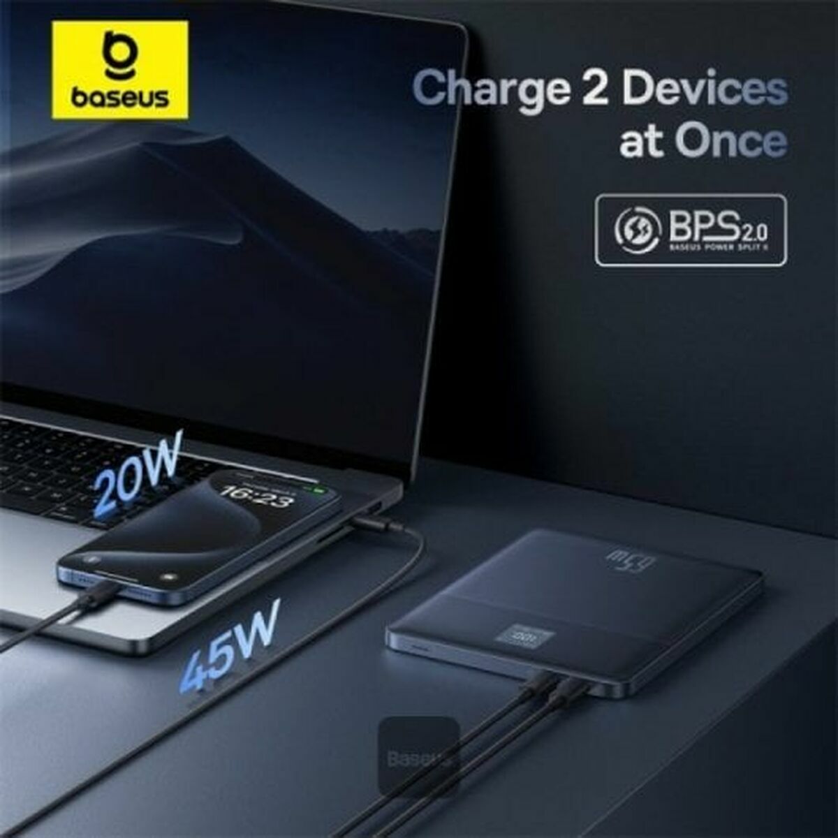 Powerbank Baseus P10063801S13-00 Plateado