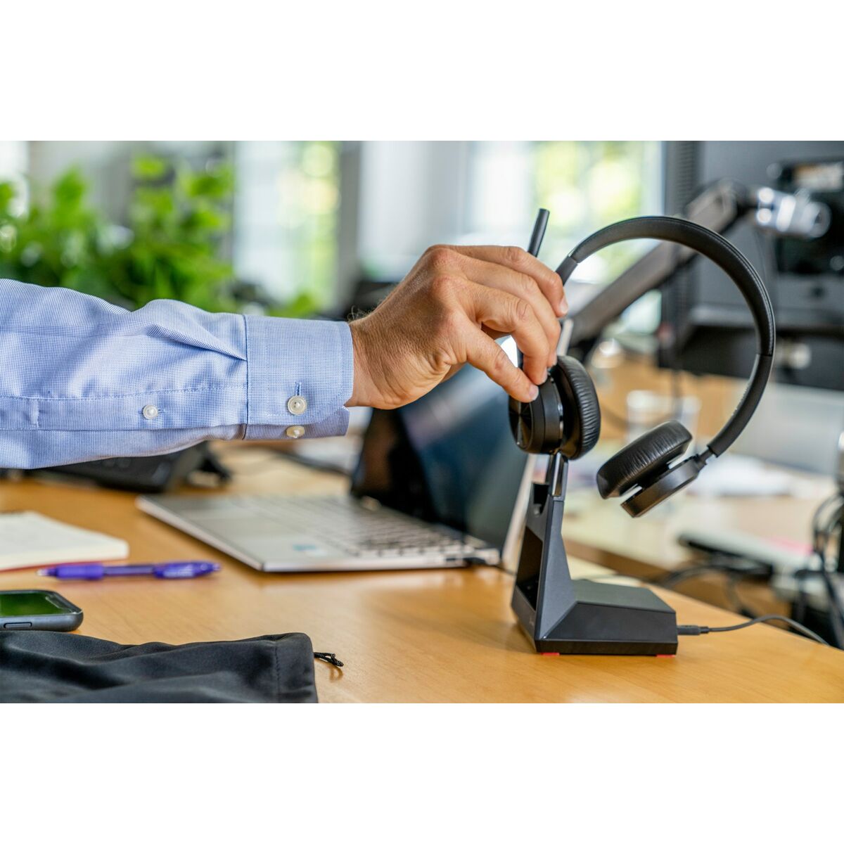 Auriculares Poly 77Y98AA Negro