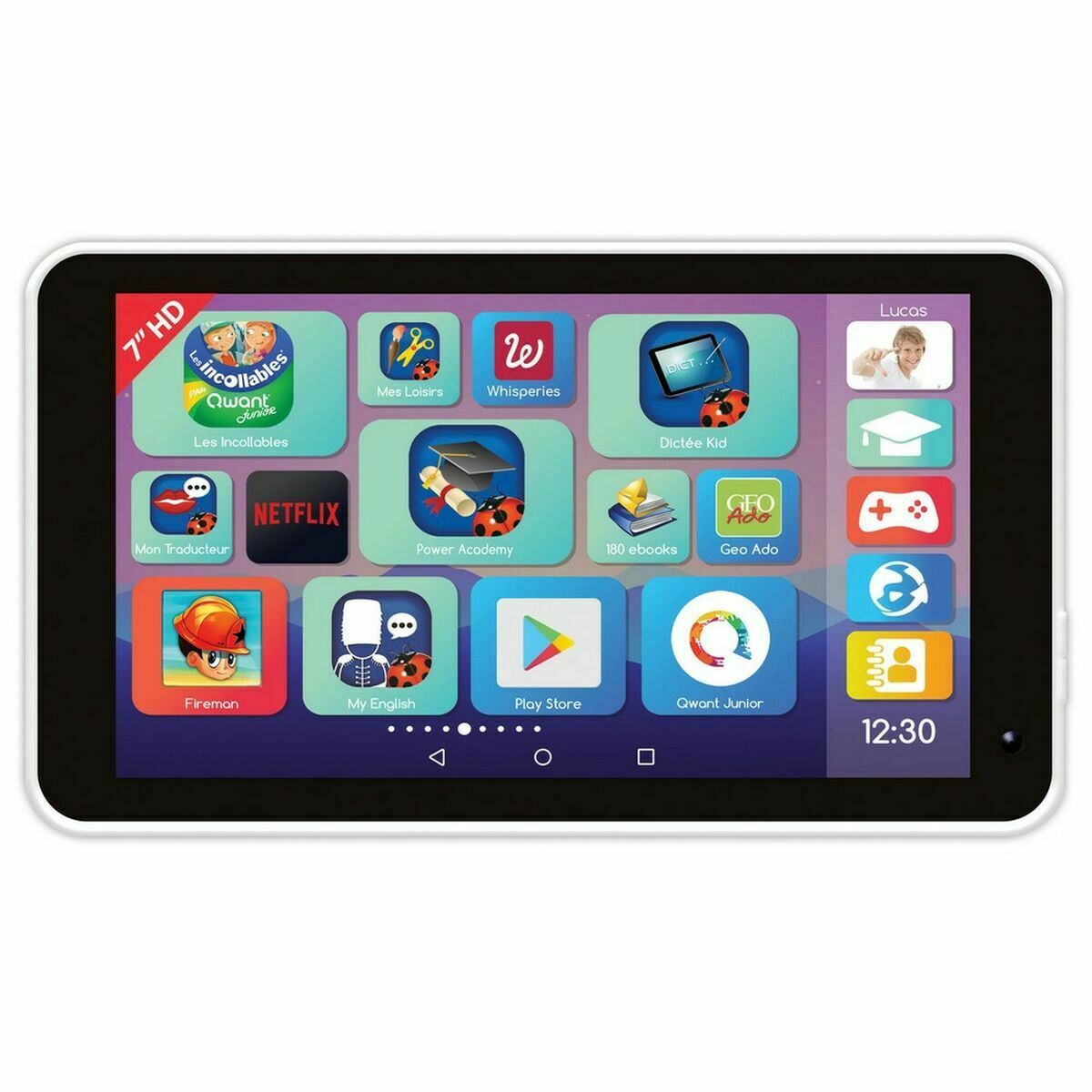 Tablet Interactiva Infantil Lexibook TL70FR Azul