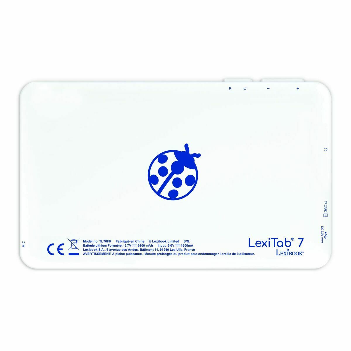 Tablet Interactiva Infantil Lexibook TL70FR Azul