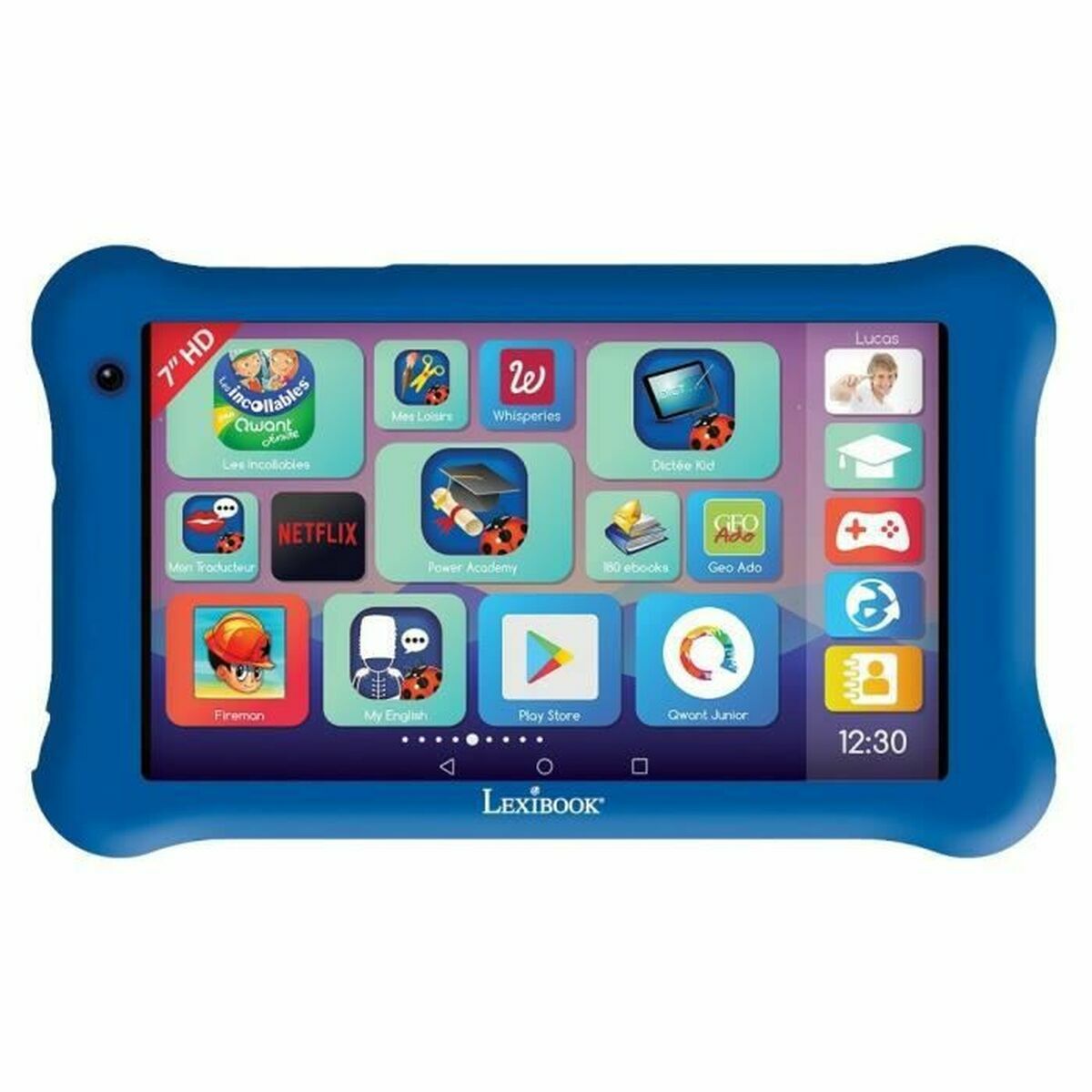 Tablet Interactiva Infantil Lexibook TL70FR Azul