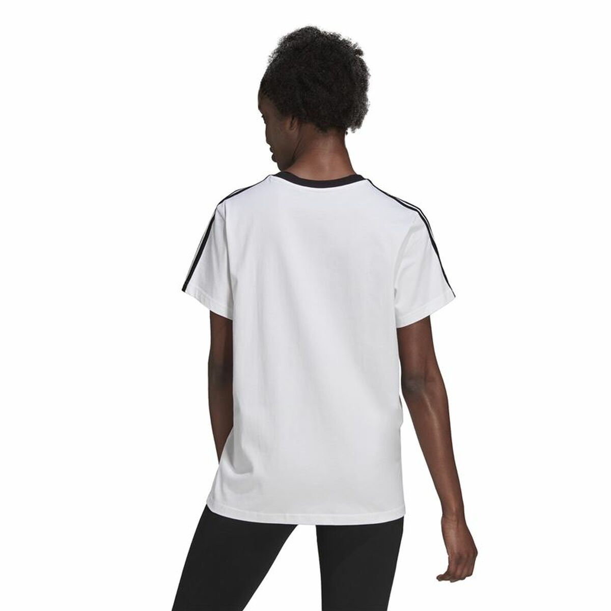 Camiseta de Manga Corta Hombre Adidas Blanco