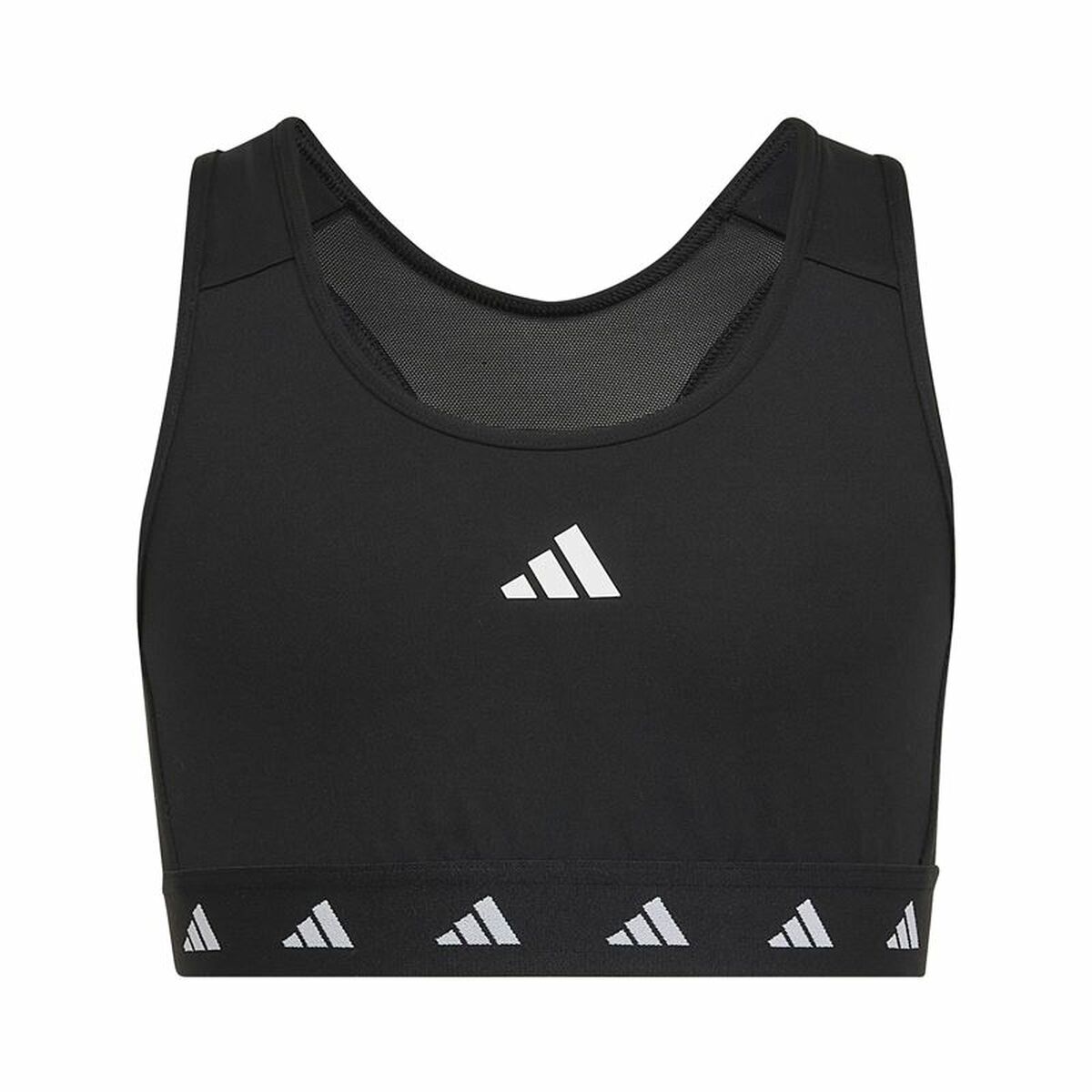 Sujetador Deportivo Adidas TechFit Power Negro