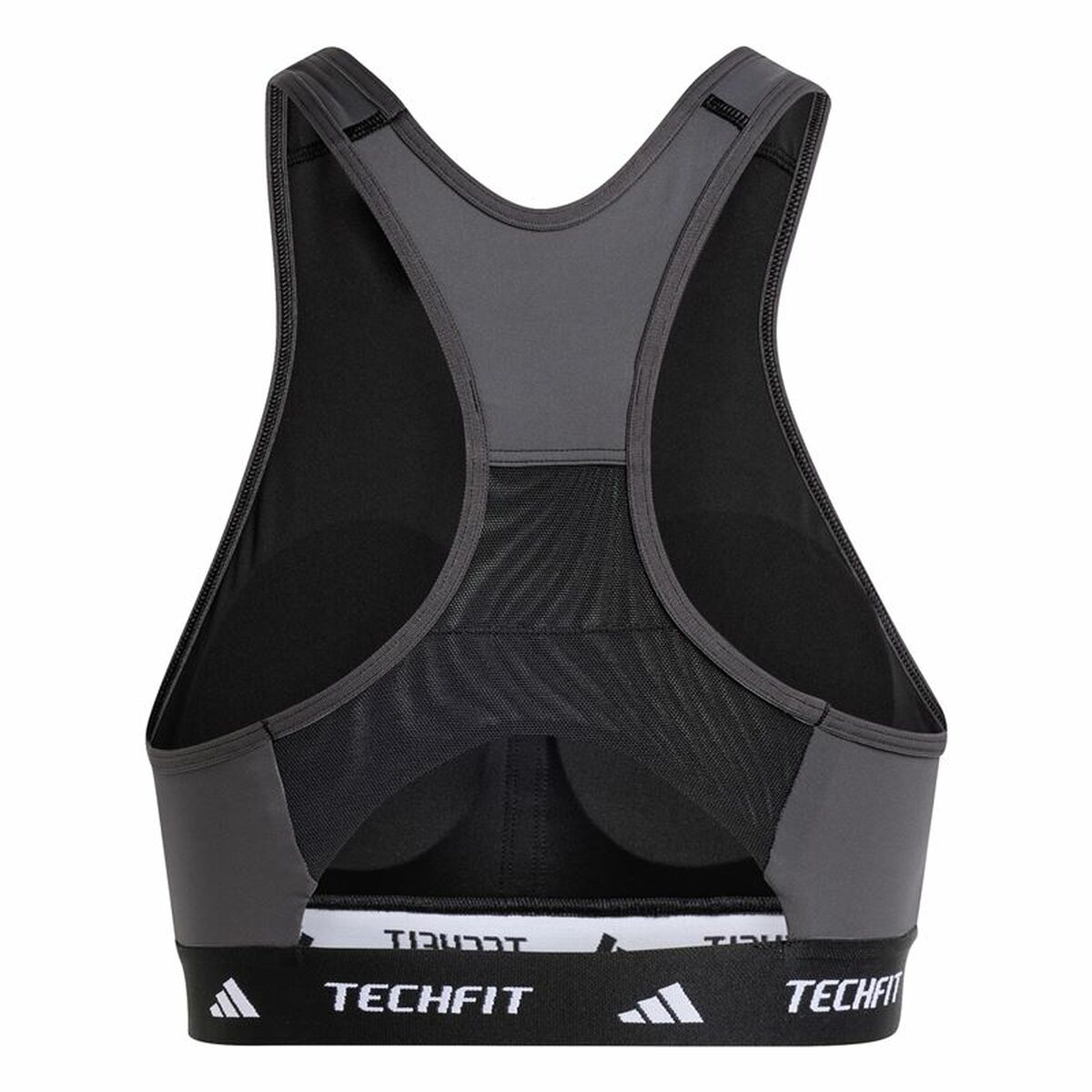 Sujetador Deportivo Adidas Techfit  Negro