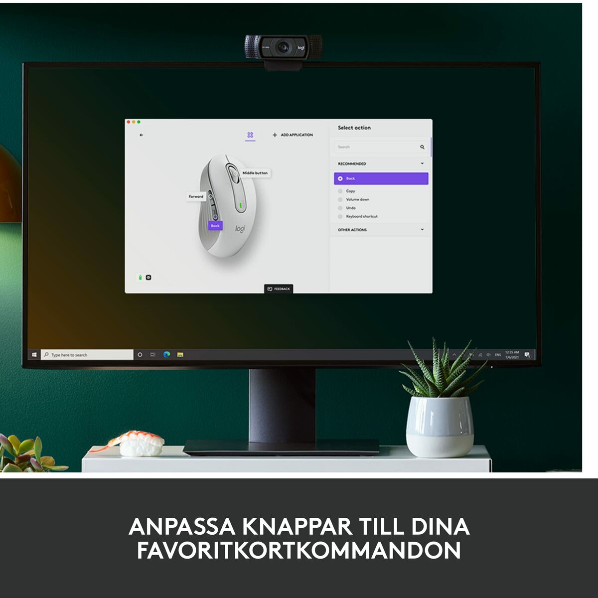 Ratón Inalámbrico Logitech Blanco 4000 dpi