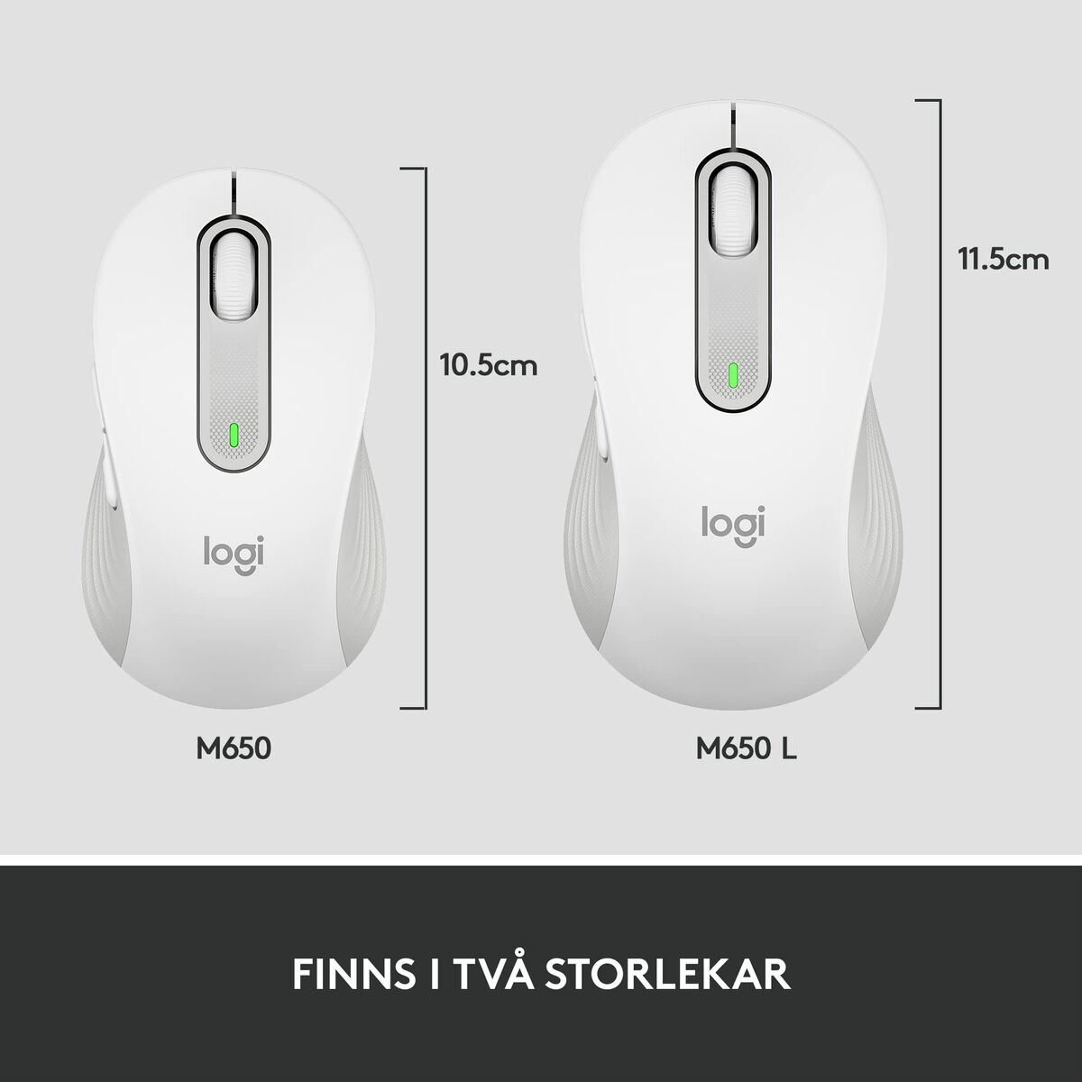 Ratón Inalámbrico Logitech Blanco 4000 dpi