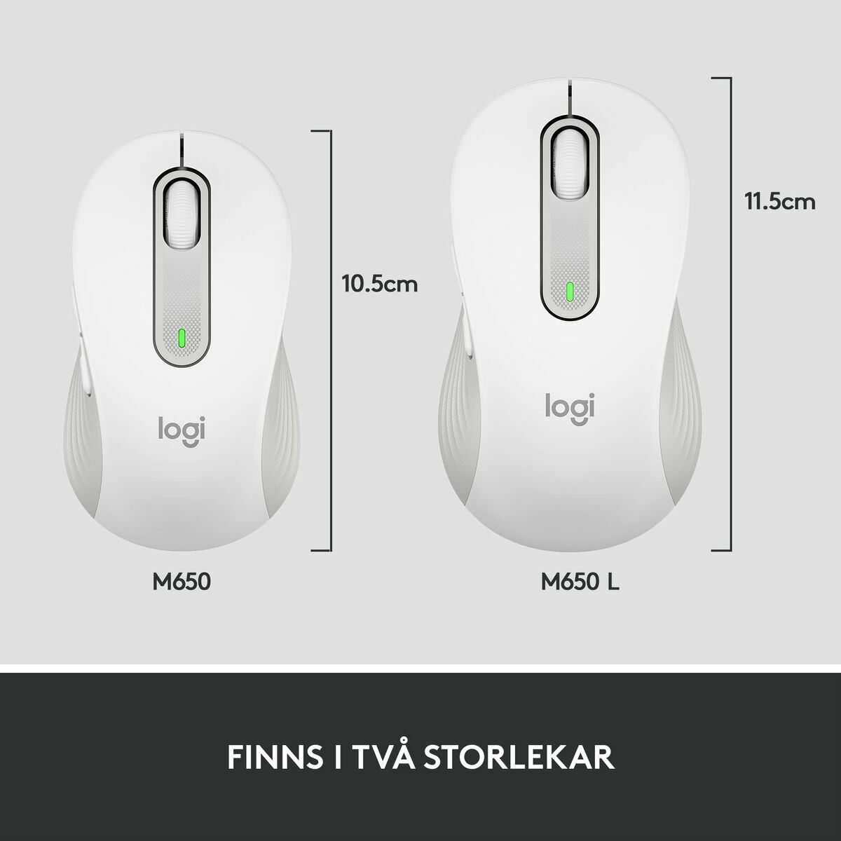 Ratón Inalámbrico Logitech Blanco 4000 dpi