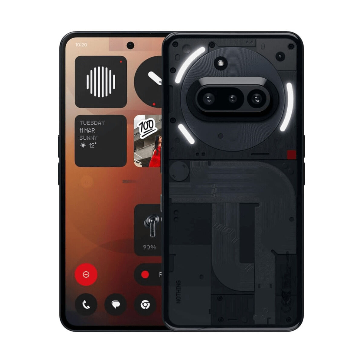 Smartphone Nothing phone A059 6,77" Octa Core 8 GB RAM 128 GB Negro