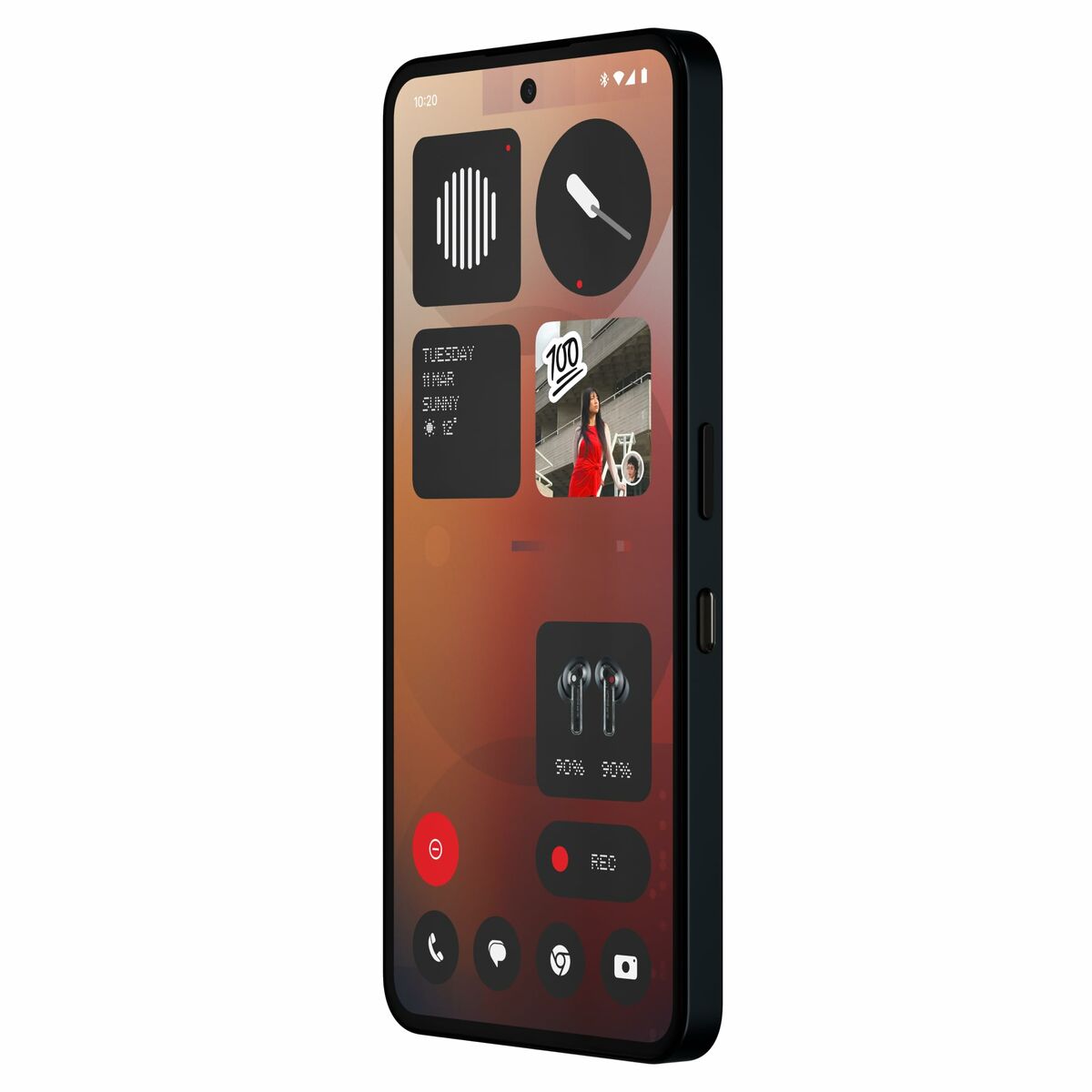 Smartphone Nothing phone A059 6,77" Octa Core 8 GB RAM 128 GB Negro