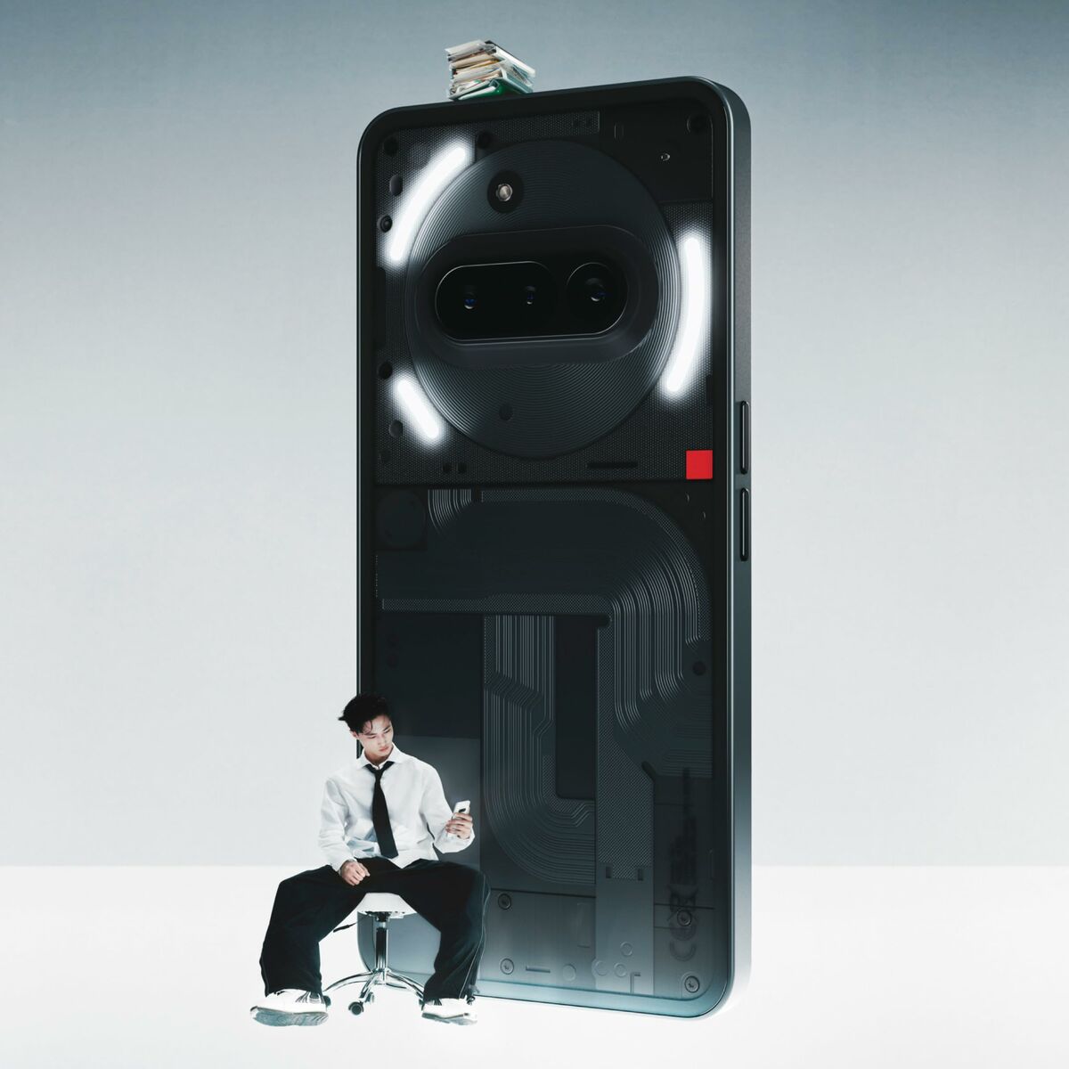 Smartphone Nothing phone A059 6,77" Octa Core 8 GB RAM 128 GB Negro