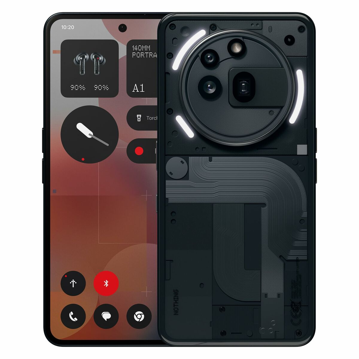 Smartphone Nothing phone A10400166 Octa Core 12 GB RAM 256 GB Negro