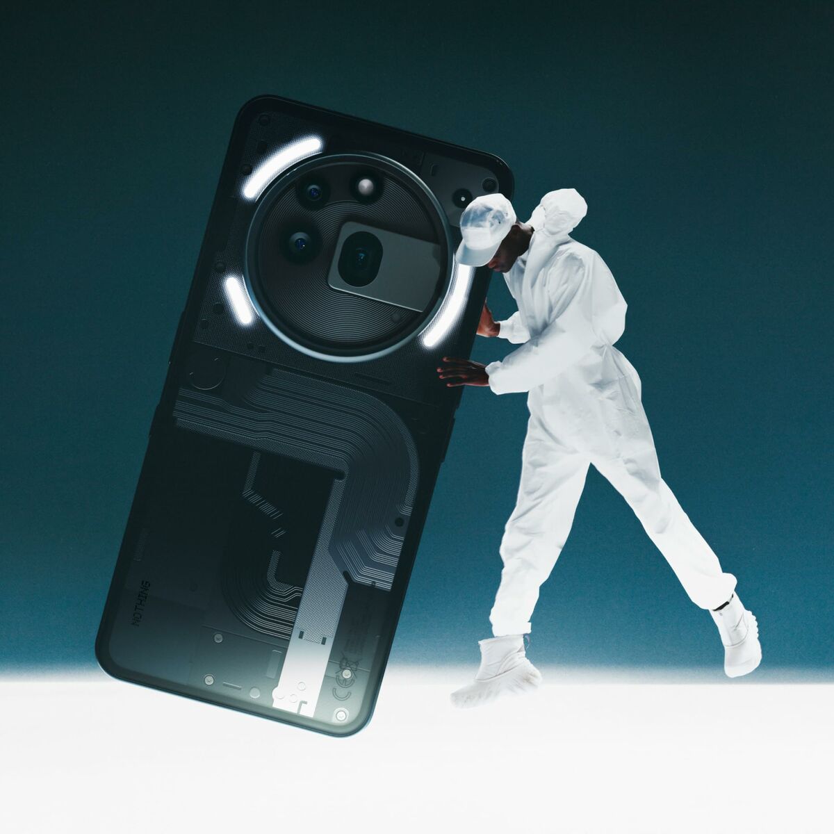 Smartphone Nothing phone A10400166 Octa Core 12 GB RAM 256 GB Negro