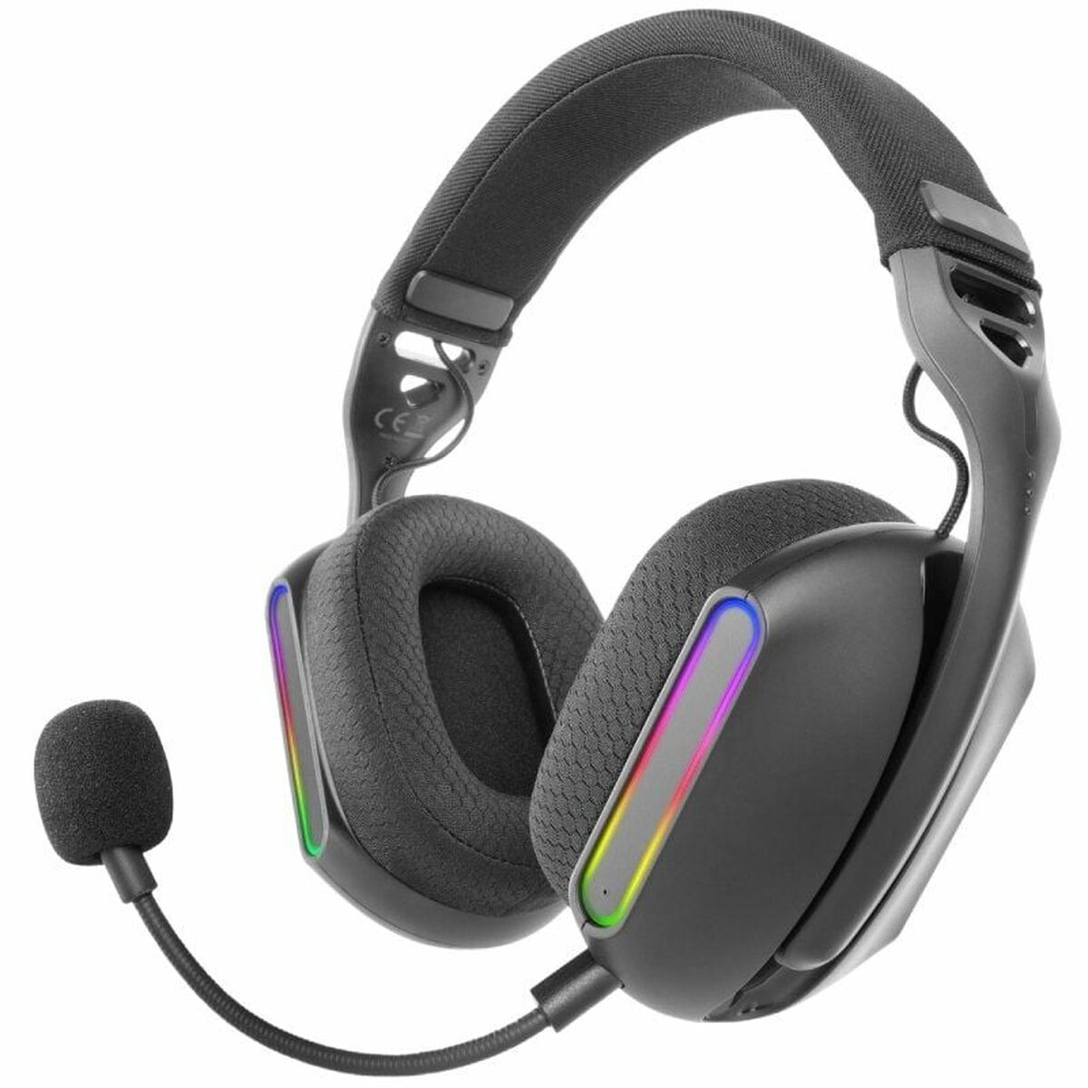 Auriculares con Micrófono Gaming Mars Gaming MHWPRO Negro