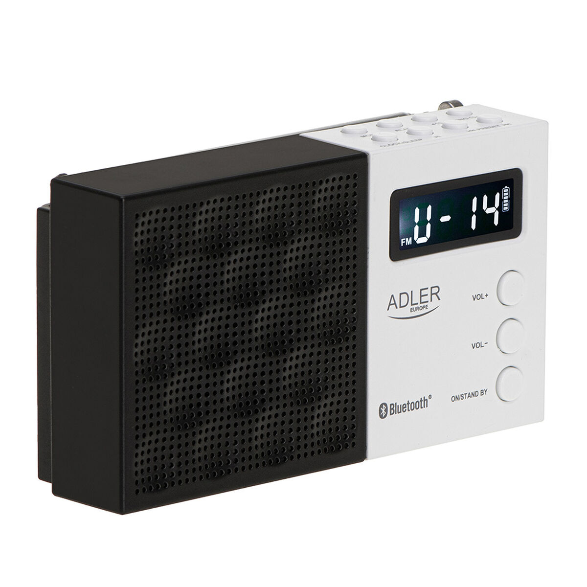 Radio Adler pll fm ad 1908 Negro Blanco