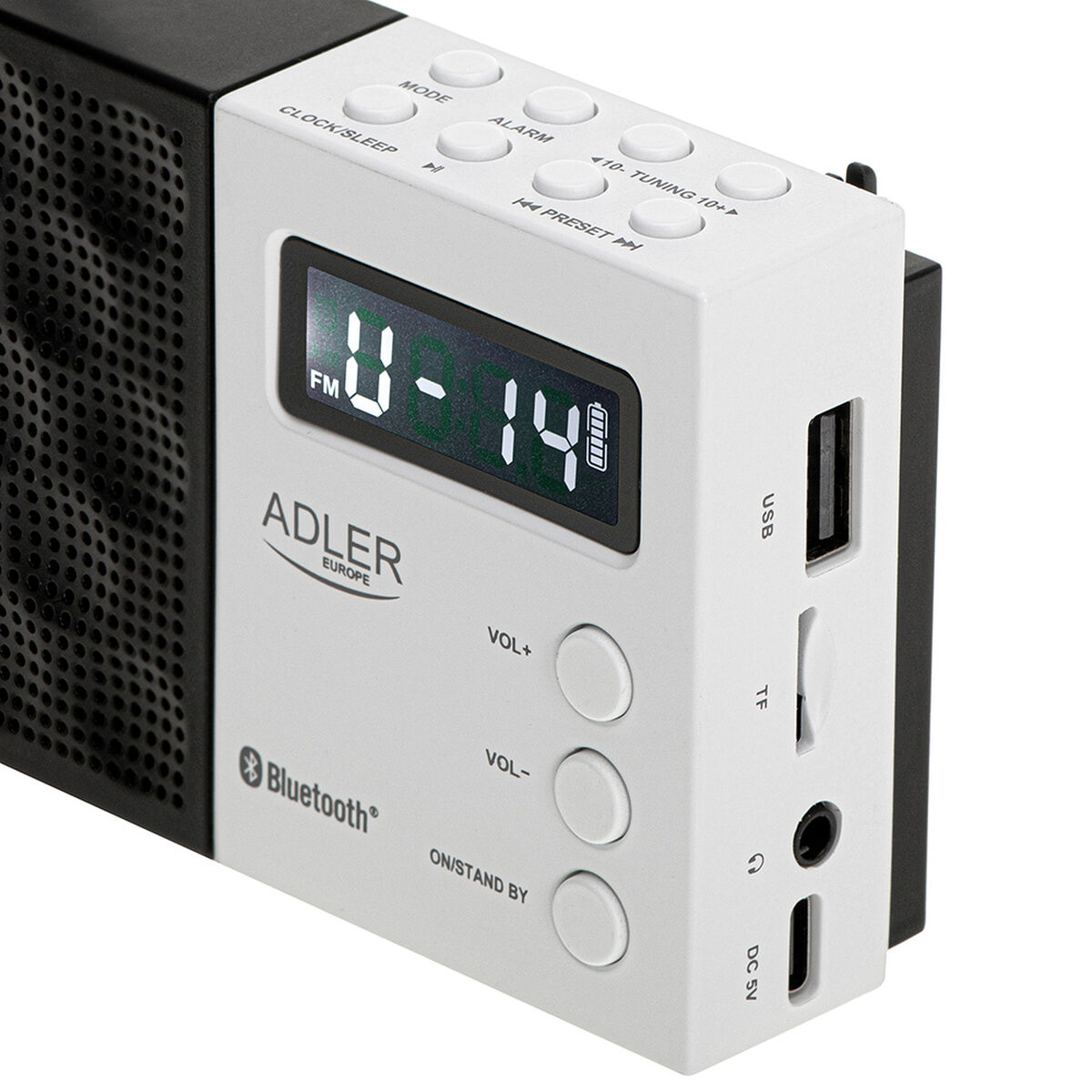 Radio Adler pll fm ad 1908 Negro Blanco