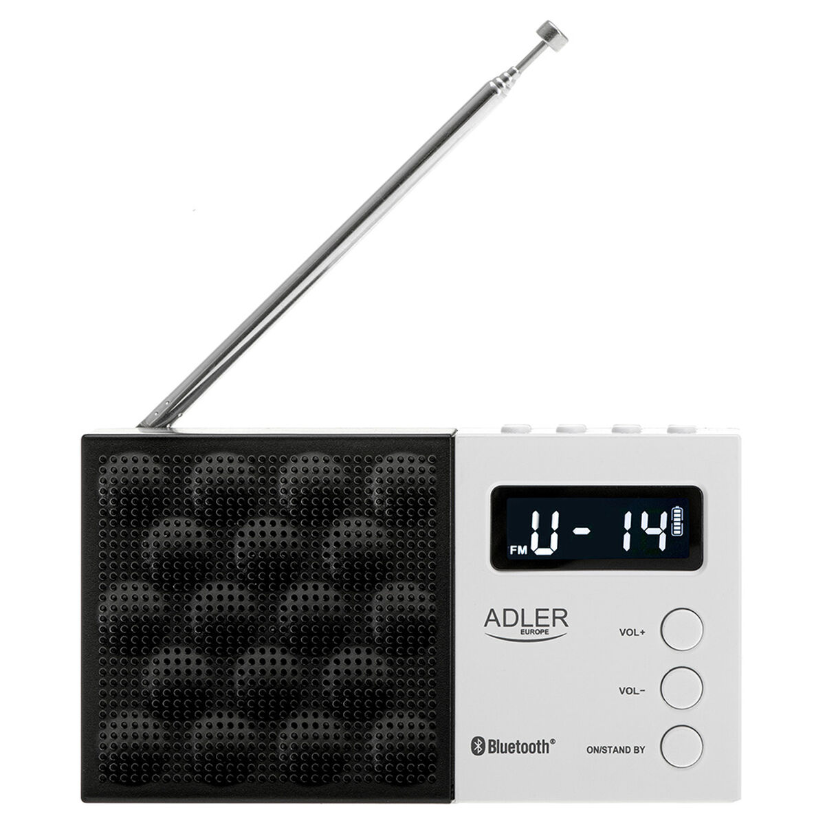 Radio Adler pll fm ad 1908 Negro Blanco