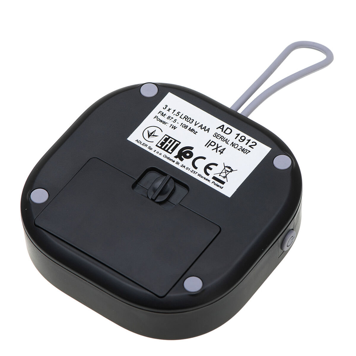 Radio Adler ad 1912 Negro