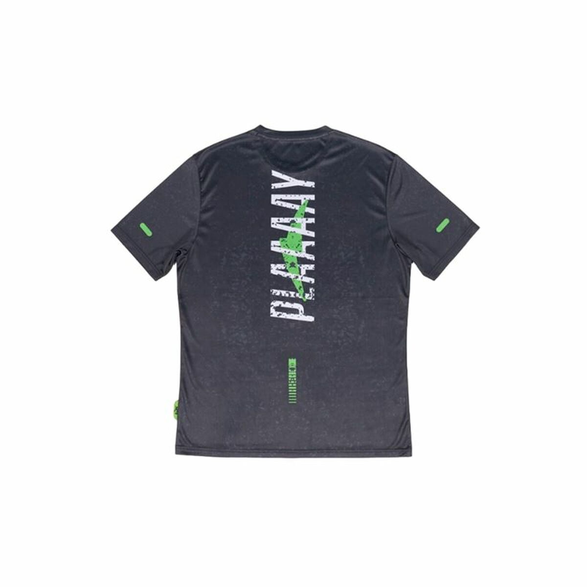 Camiseta Deportiva de Manga Corta Lok Sports Play Negro Pádel