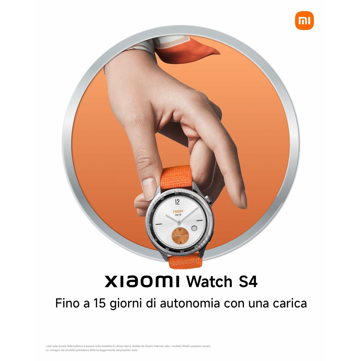 Smartwatch Xiaomi M2424W1 Plateado 1,43"