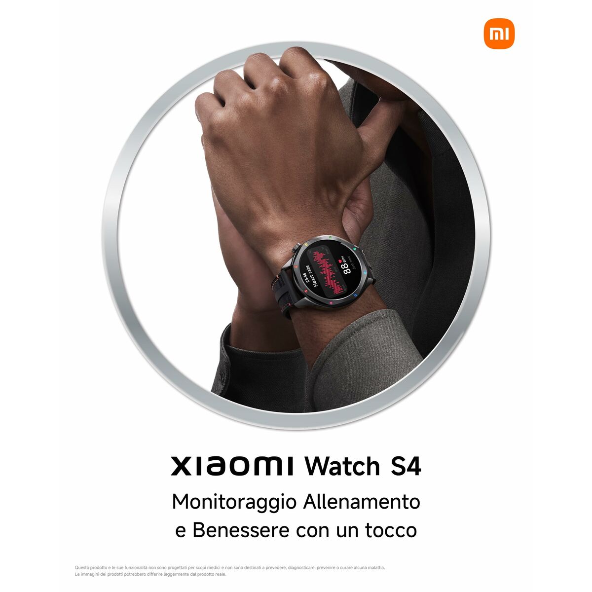Smartwatch Xiaomi M2424W1 Plateado 1,43"