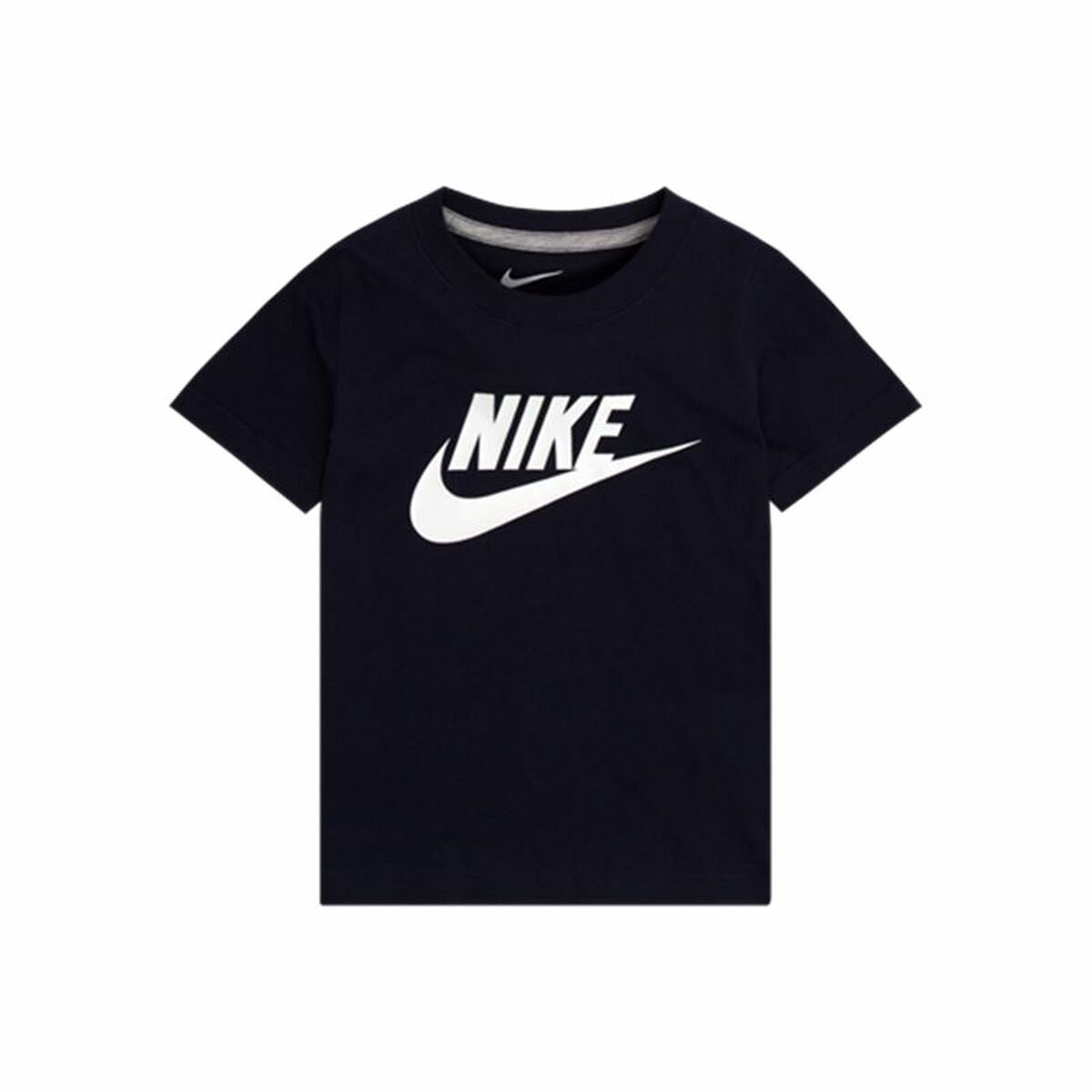 Camiseta de Manga Corta Nike Futura Ss Negro Azul oscuro