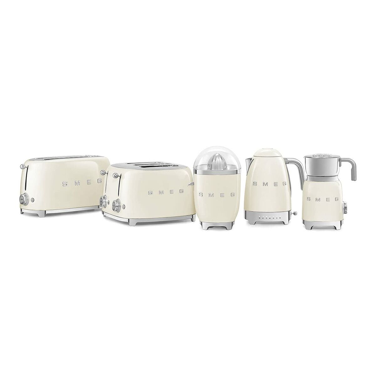 Hervidor Smeg KLF04CREU Crema Plástico 2400 W 1,7 L